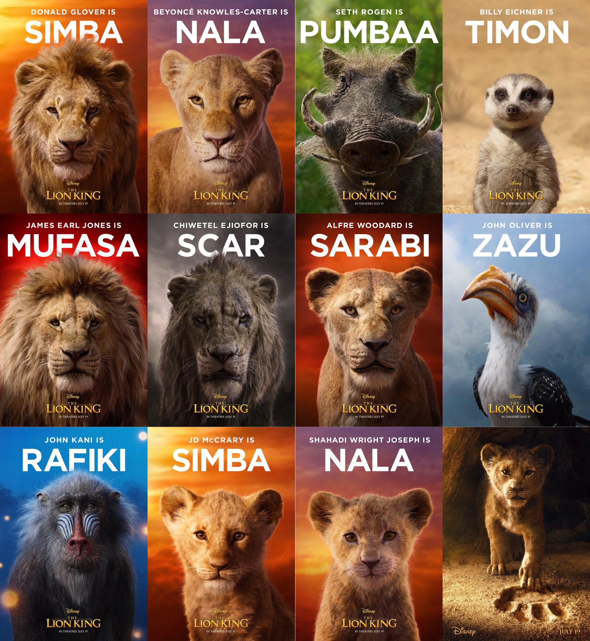 Twitter पर Hiro ディズニー実写版 ライオンキング のキャスティングポスターも公開されたね シンバの子供の頃のポスターが可愛い あとすっかり毒気を抜かれたようなティモンが可愛くて面白い 笑 Twitter पर Hiro ディズニー実写版 ライオンキング のキャスティングポスターも公開されたね シンバの子供の頃のポスターが可愛い あとすっかり毒気を抜かれたようなティモンが可愛くて面白い 笑