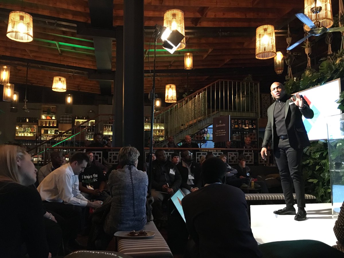 bbrief1's tweet photo. #QBinSA Vusi Thembekwayo be relevant, convenient, reliable and responsive to ‘future proof’ your business - great presentation- thanks Vusi & QB https://t.co/NpEzr2P0Cp