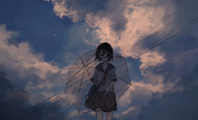 「曇天 プリーツスカート」のTwitter画像/イラスト(古い順)