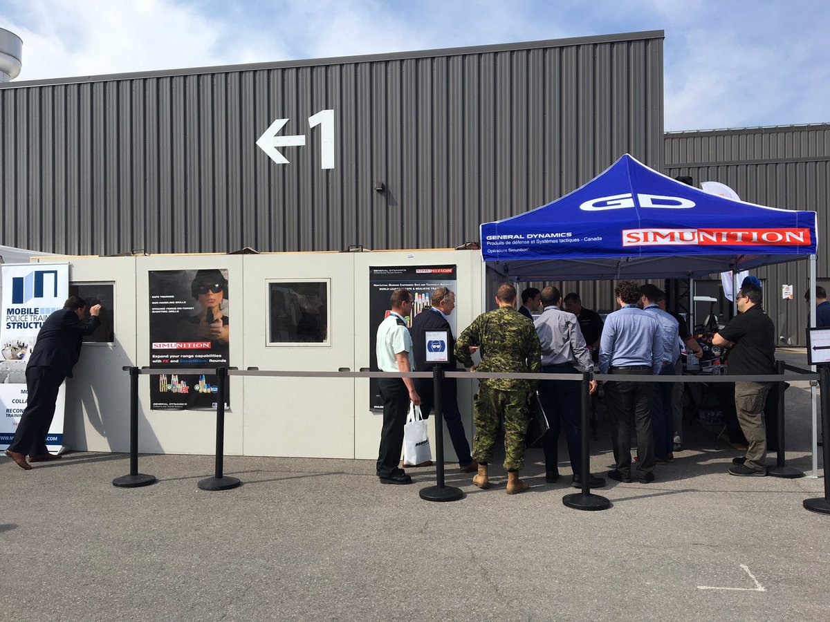 GD_OTS's tweet image. Have you checked out our #SIMUNITION outdoor shooting booth at #CANSEC yet? Learn more about our non-lethal training ammunition and give it a shot in booth 3201!