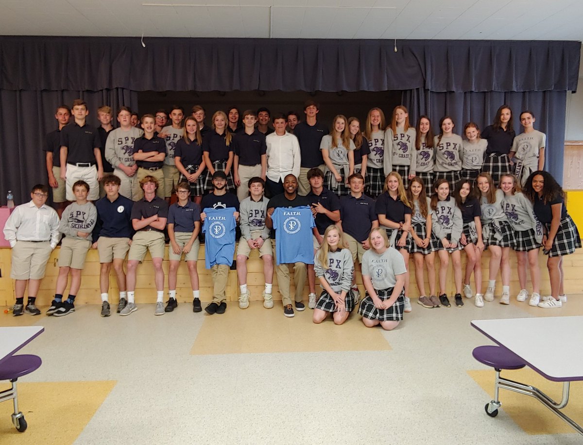 MrMiley_SPX's tweet photo. Nick Jackson from I Am Speak Love spoke with the 8th Grade on Tuesday. The 8th grade had a great day with him!!
@SPX7200 @iamspeaklove #SPXIndy https://t.co/f1Z4BHii5K