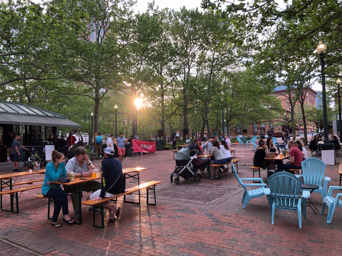 trinitygardenri's tweet photo. The rain is supposed to hold off until after dark, join us a for a beer afterwork! #trinitybeergarden open Wed.-Sat. 4:30pm-10pm all summer long. Downtown next to the skating center. πΊ #downcity #beer #pvd #providence #ri #rhodeisland https://t.co/8lnX85ke2f