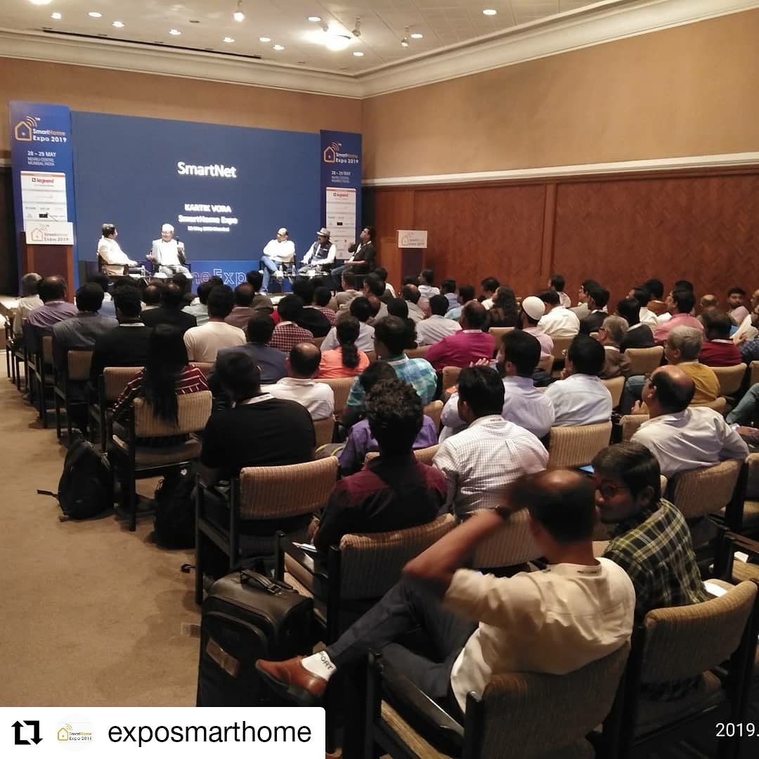 expo_smart's tweet photo. India is ready for futuristic homes , smart home technology &amp; connected homes #SmartHomeExpo #Mumbai #IIID #automation #architects #design  #build #technology #IoT https://t.co/Knn2PQqGhQ