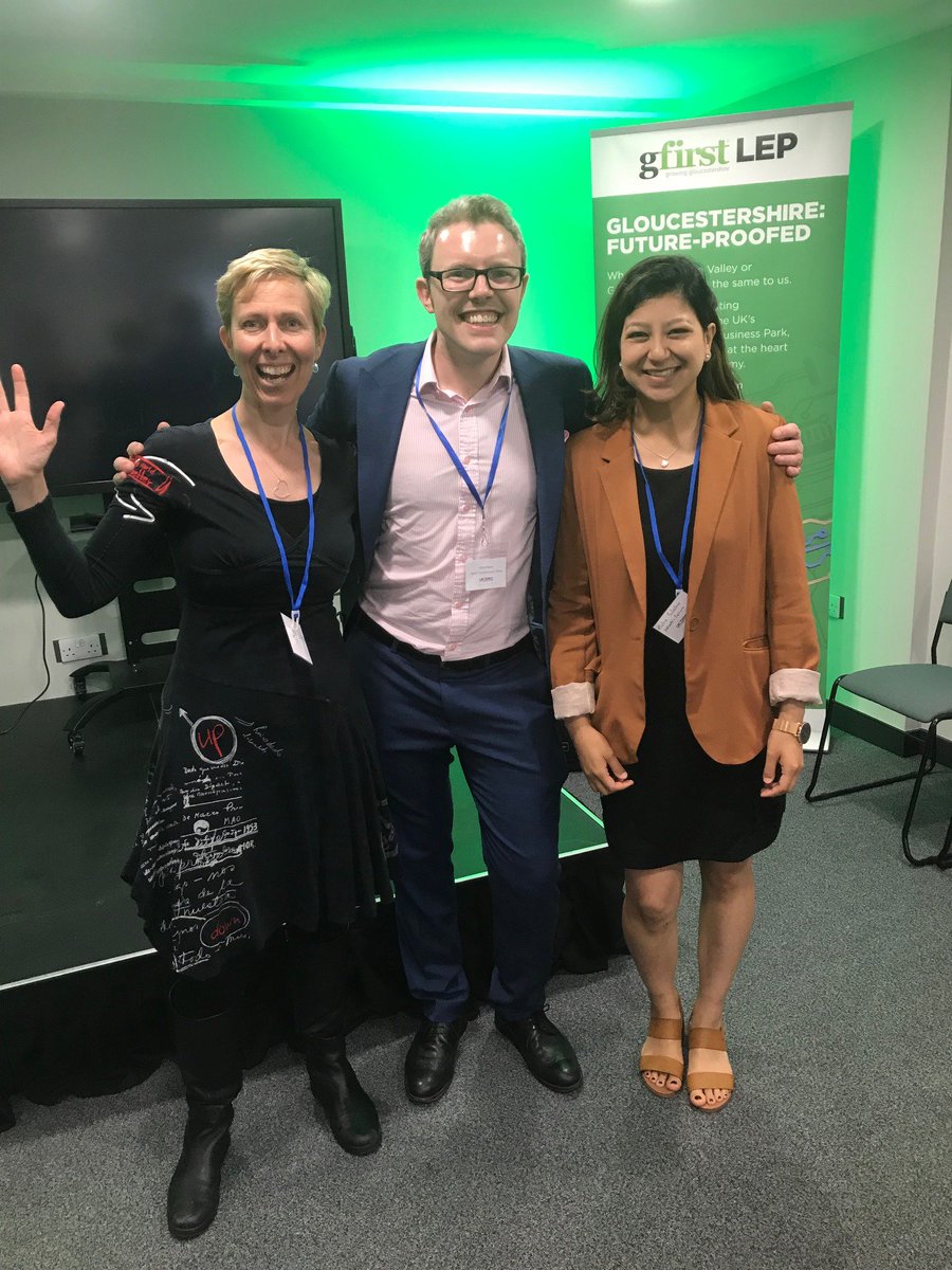 Excited to be part of the Retail Innovation launch of a digital retail hub in Gloucester's Eastgate shopping centre today with <a href="/ollie_banks/">Oliver Banks</a> and <a href="/alisha_tuladhar/">Alisha Tuladhar</a>. #NewRetailRules #transformingthehighstreet