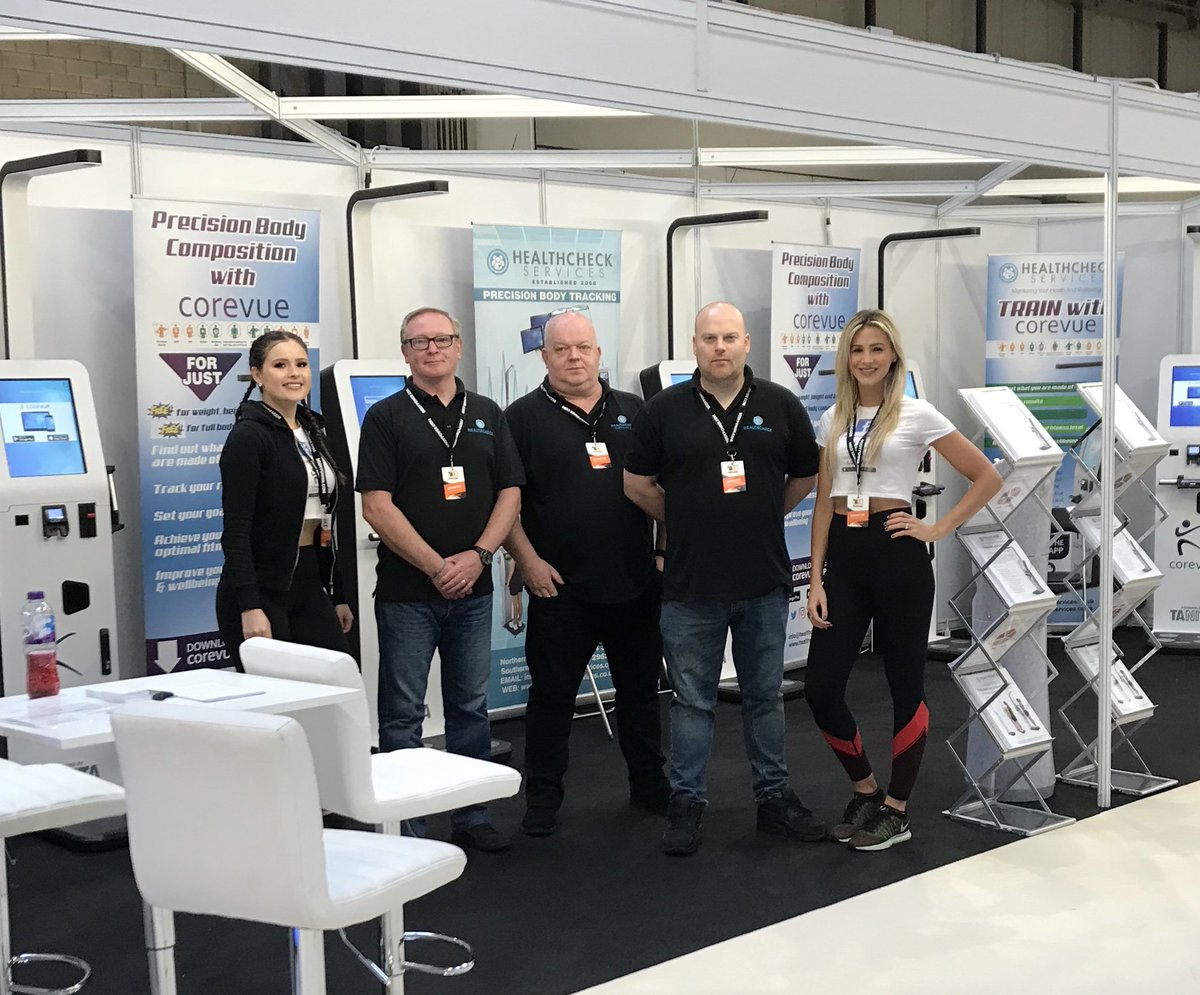CoreVueKiosk's tweet photo. #ThursdayThrowBack to some of our team exhibiting @BodyPowerExpo a few weeks back!
.
.
#thursday #throwback #bodypowerexpo #bodypower2019 #team #CoreVue #BodyComposition #BodyPower #exhibition #fitnessblogger #fitness #exercise #exerciseblog #socialmedia #instafitness #BMI #BMR https://t.co/ekVwYiTpUj