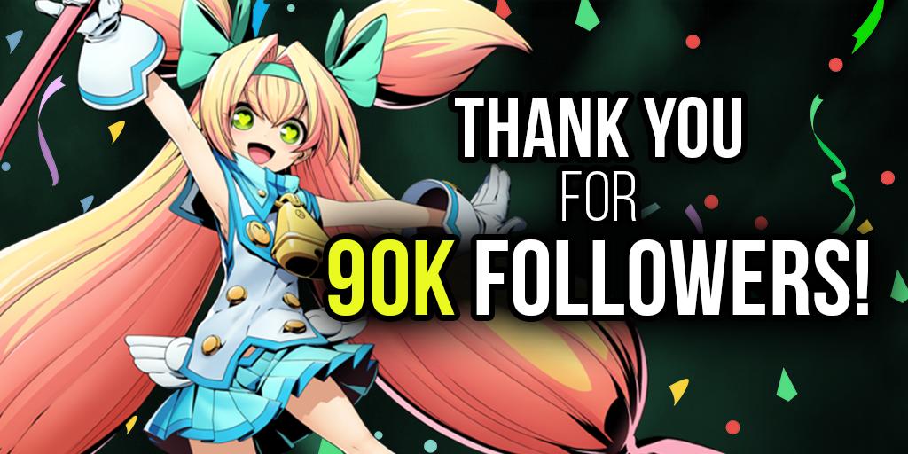 ArcSystemWorksU's tweet image. You're all the best. Thank you for 90K followers!! 🙌

We're in a giving mood—RT for a chance to win a celebratory prize pack which will have codes for DAEDALUS, World End Syndrome, The MISSING, Guilty Gear, and Guilty Gear XX Accent Core Plus. 🎉 #giveaway
