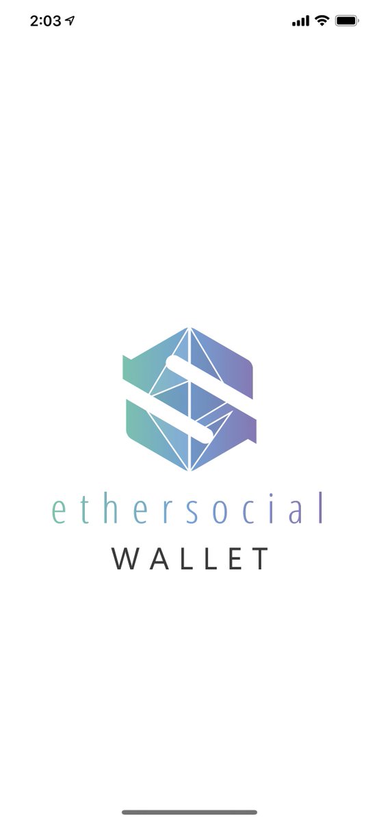 ESNfoundation's tweet photo. Ethersocial wallet (Mobile Wallet) beta version launched!
Available on iOS!
https://t.co/yMyEVVls27 https://t.co/KA0l2MHnCA