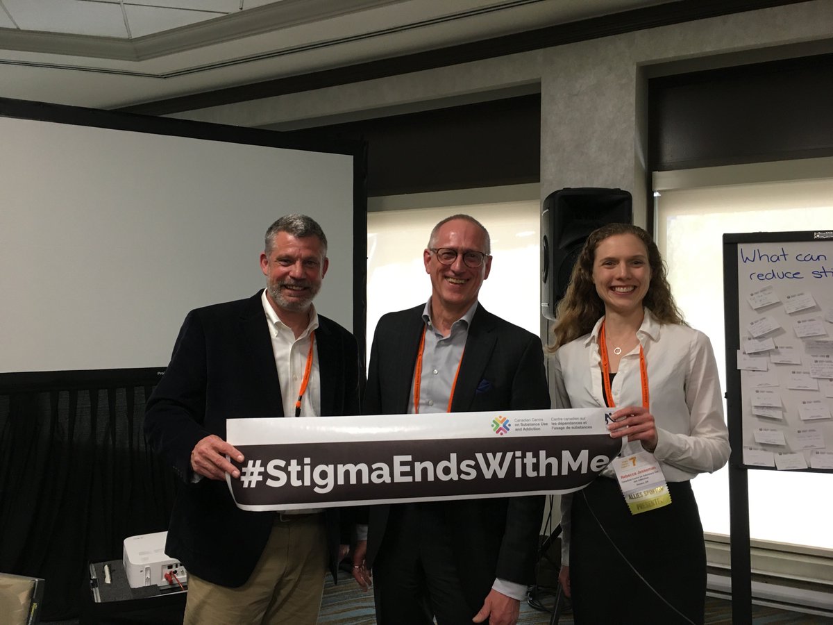 CAPSACanada's tweet photo. #AMHO2019 was an incredible experience that featured a special panel with @andreu4cado on ending stigma #stigmaendswithme, along with Liz VandenBygaart, Frank Welsh of @CPHA_ACSP and Rebecca Jesseman of @CCSACanada https://t.co/mM8cG8mca7