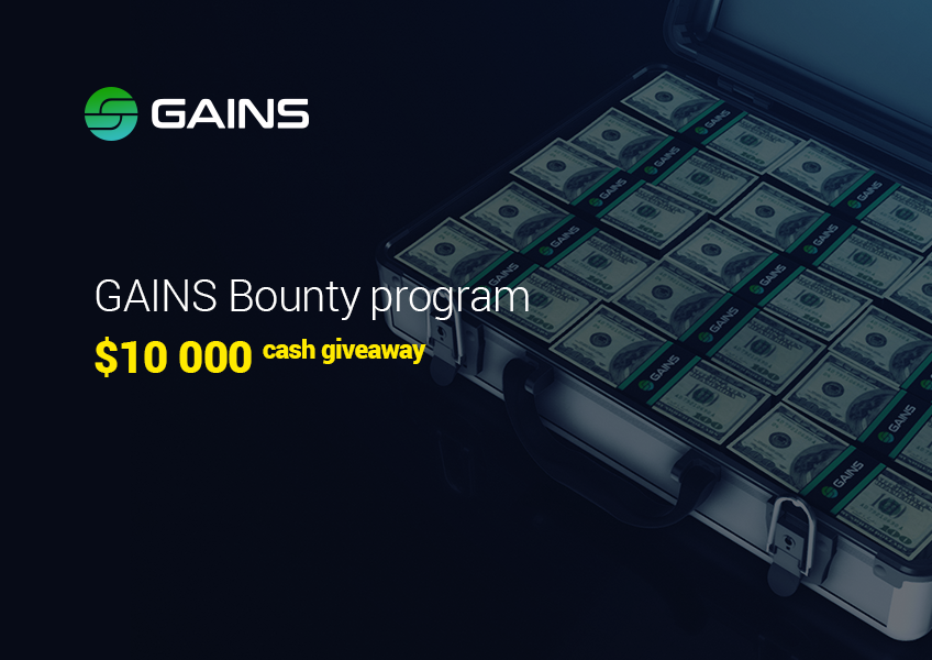 Gains_systems's tweet photo. GAINS Bounty program $10 000 cash giveaway https://t.co/TITP04t3P7  #bitcoin #ethereum  #litecoin  #tron #gains  $btc $ltc $trx $eth #cryptocurrencies #Crypto #trading #profit #bounty #giveaway #cash #prize https://t.co/8kW9mb9Pju