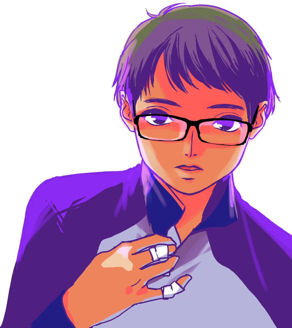 ショートカット眼鏡女子 というタグ が流行っていた時期に アッそういう女子 高野雀 6 28 しょうもないのうりょく 2巻発売すのイラスト