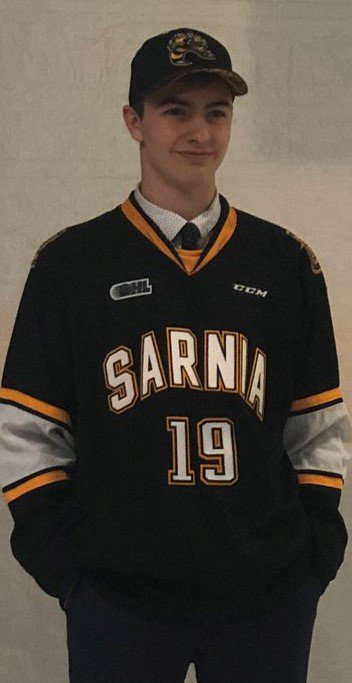 GoRocketsGOJHL's tweet photo. Strathroy's Ben Diamond has committed for the 2019/20 season.. Ben was recently selected by @StingHockey in the @OHLHockey U18 Priority Selection Draft. Complete details at https://t.co/tFrZqohoR1  
@GOJHL @OHAhockey1 @LambtonAAA @ALLIANCE_Hockey @StrathroyDistMH @StrathCaradoc https://t.co/vzBwdU23fh