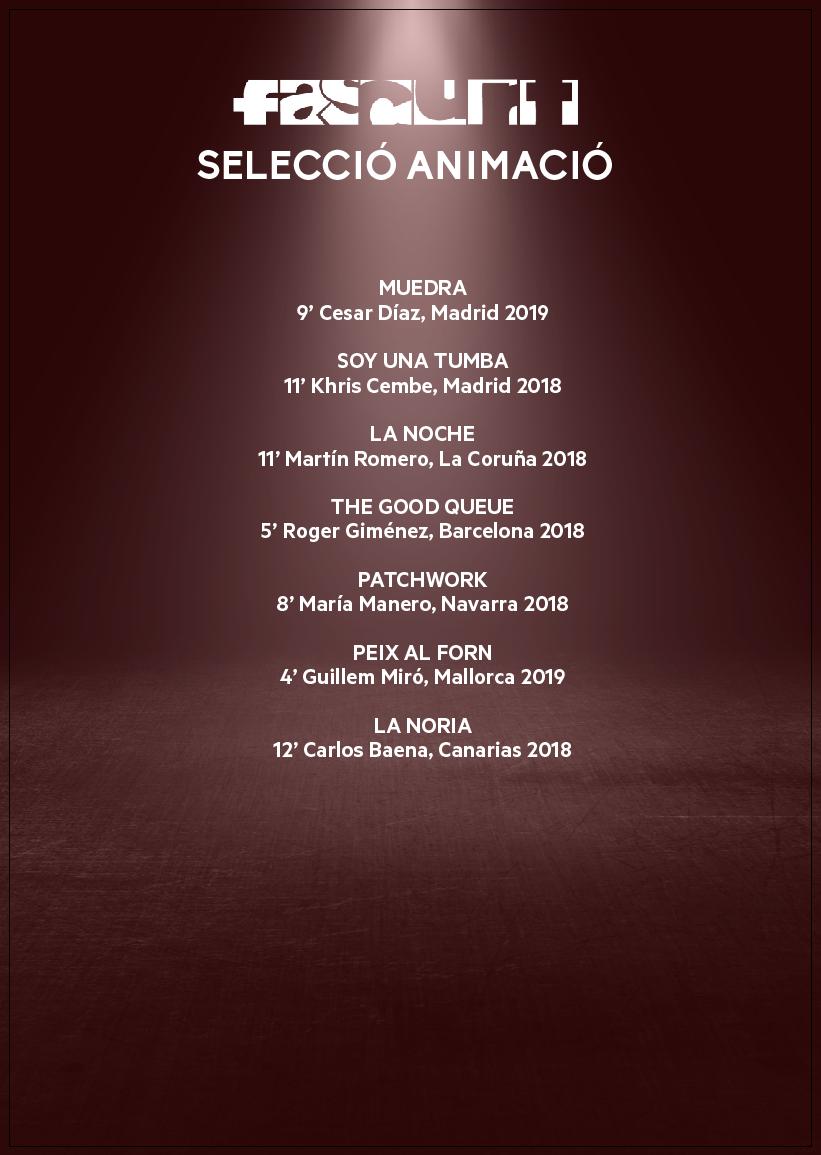 FascurtFestival's tweet photo. Selecció de curts d'animació per Fascurt 2019. De nou, "nivelazo" #Fascurt #Fascurt2019 #curts #Masnou https://t.co/a0ml9rCW8F