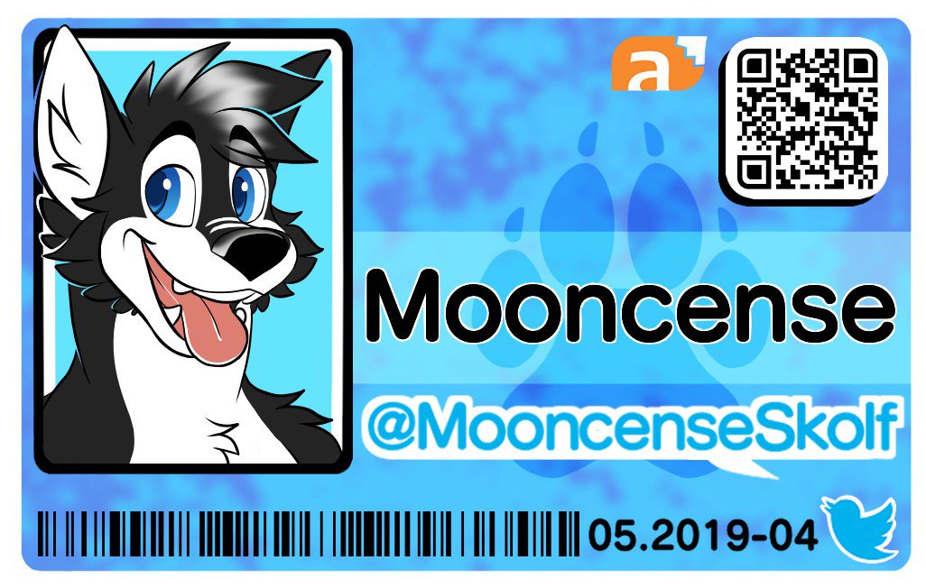 WinterSnoWolf's tweet photo. Four more #FurryIDs prepped for these fine folks!
@Toniq_Shepnotiq @RottenSkye @MooncenseSkolf #Anthrocon
https://t.co/lpBrflK1ZU https://t.co/197p9dmmPO