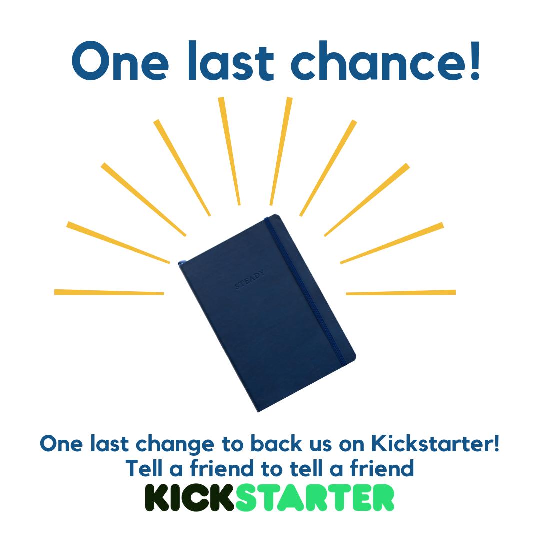 SteadyPlanner's tweet photo. D-Day is tomorrow  🎉 Okay, now we're really excited — back the campaign today, and Steady Planner will be on your desk ASAP https://t.co/QTJ1dDfEIf
#planners #journals #productivity https://t.co/CVRxOj8Nwf