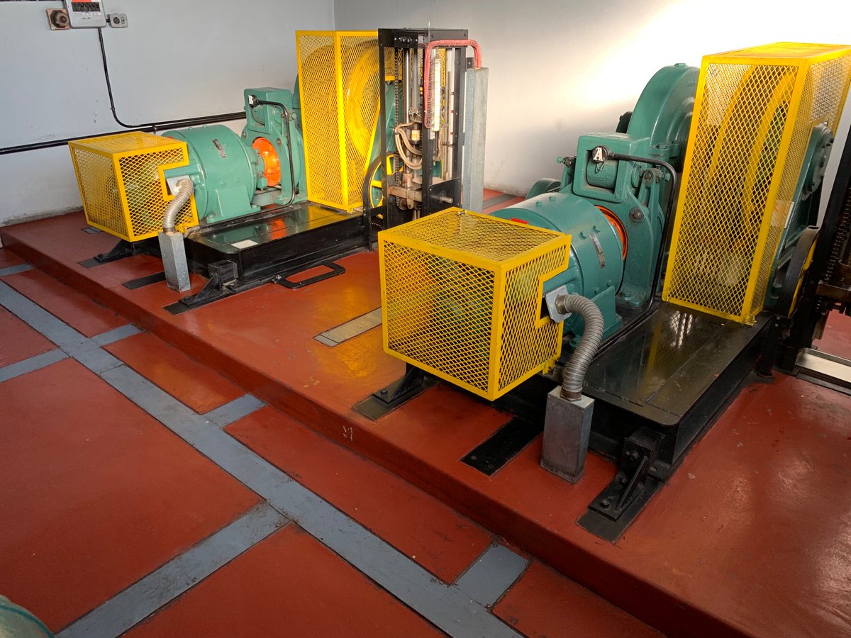 SAEC_Global's tweet photo. Two 44 year old Otis lifts - well maintained by SAEC in Bloemfontein https://t.co/0mn5NQVzEq
