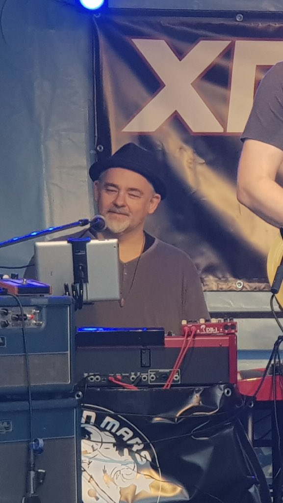 XmasOnMars's tweet photo. Xmas on Mars #xmasonmars is back...let‘s rock and roll #xmasonmars #herdeckermaiwoche2019 #germany #fender #gibson #sonor #nord #herdecke #tatoos #stetson #paiste #galienkrueger #bass https://t.co/dMSmsgRMFL
