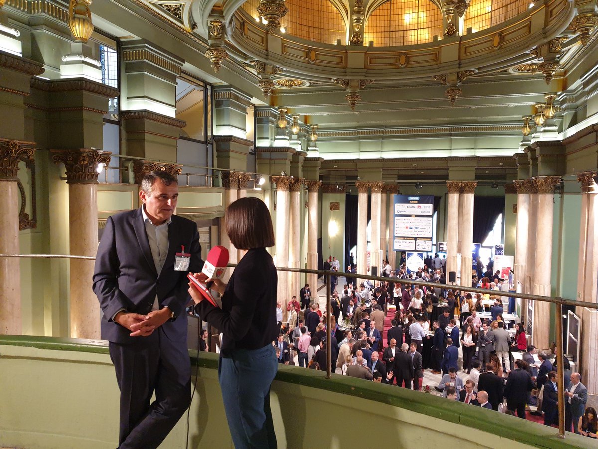 SouAnnabelle's tweet photo. Interview with Alain Sanchez, Senior CISO evangelist @Fortinet,  and @GlobbSecurity at @ISMSForumSpain Madrid, talking about digital transformation and #cybersecurity #Fortinet https://t.co/Sgn05LY7So