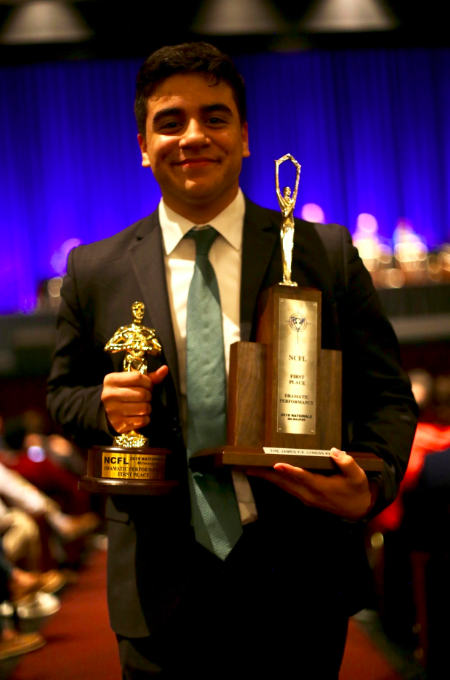 DemocracyPrep's tweet photo. Congrats to our DP Speech and Debate team for an impressive showing at the incredibly competitive National Catholic Forensic League Debate Championships - and a very special shout out to Adrian Tejeda from DPEH who won 1st IN THE COUNTRY in Dramatic Interpretation! #dppsproud https://t.co/I8bcTdYQmq
