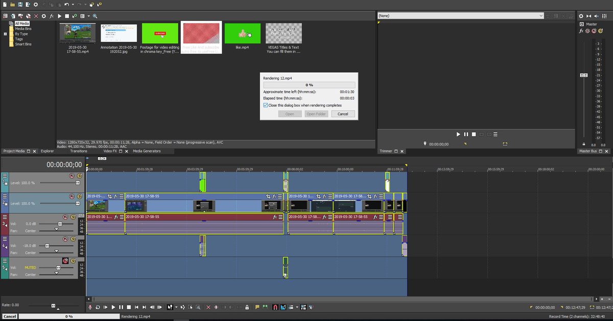 VideoMediaTV2's tweet photo. Rendering... #editiing #render #vegaspro https://t.co/arWQvNyDfN