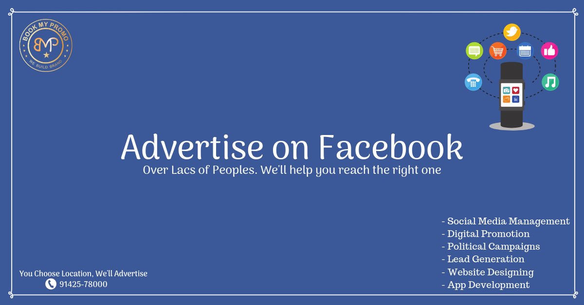 BookMyPromo's tweet photo. #SocialMediaManagement #OnlinePromotion #DigitalPromotion https://t.co/1HrAvUH1cG