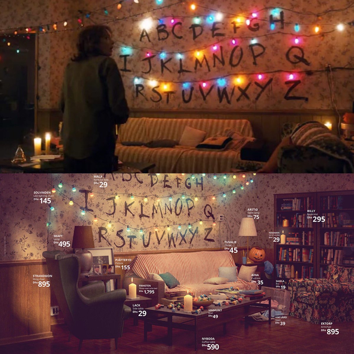 IKEA recreating iconic tv shows with their own products is everything