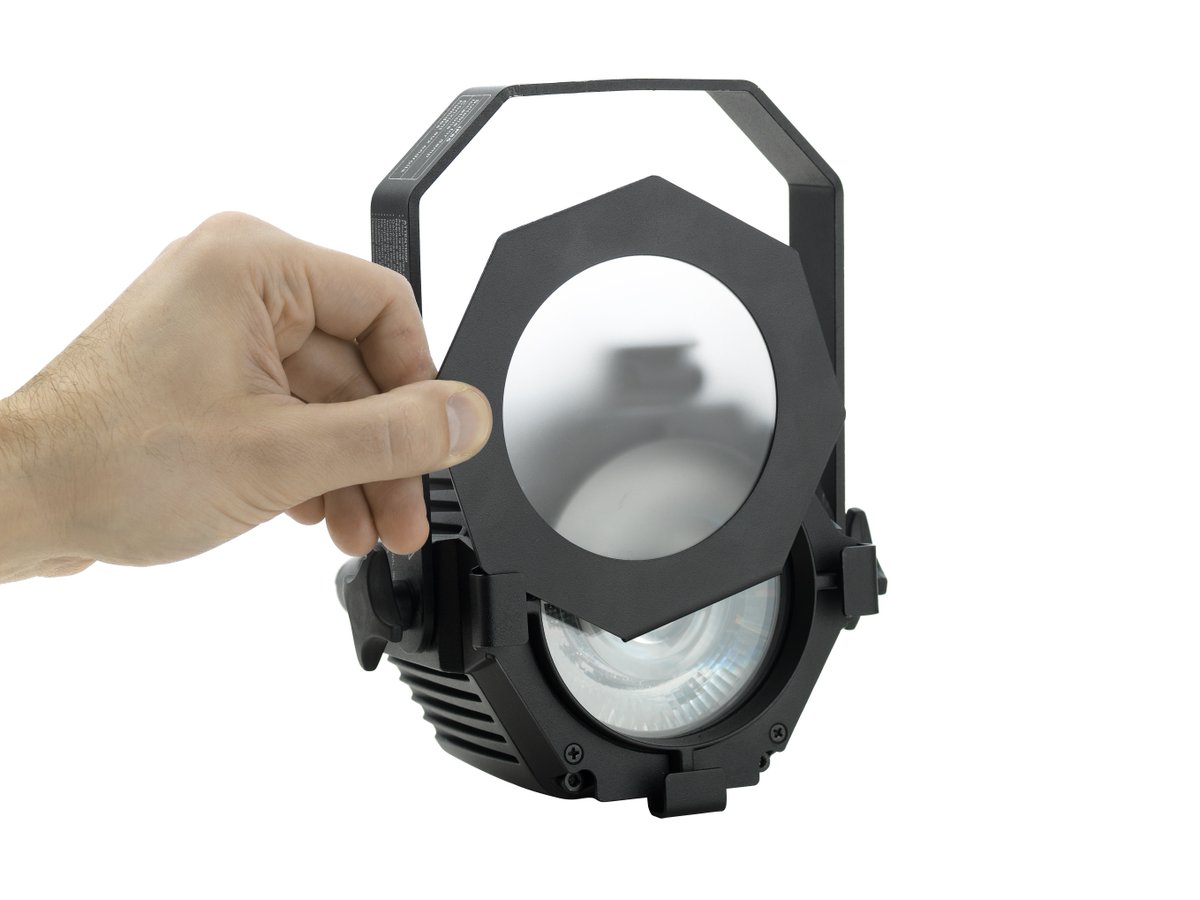 Martin_Global's tweet photo. Its size and outdoor rating make the VDO #AtomicDot suitable for settings such as festivals, TV shows, and nightclubs. An optional diffuser in the PAR 30 front accessory holder also allows it's narrow beam angle to be widened when necessary. https://t.co/wV38KnKfm8 https://t.co/mjf6aE8D9C