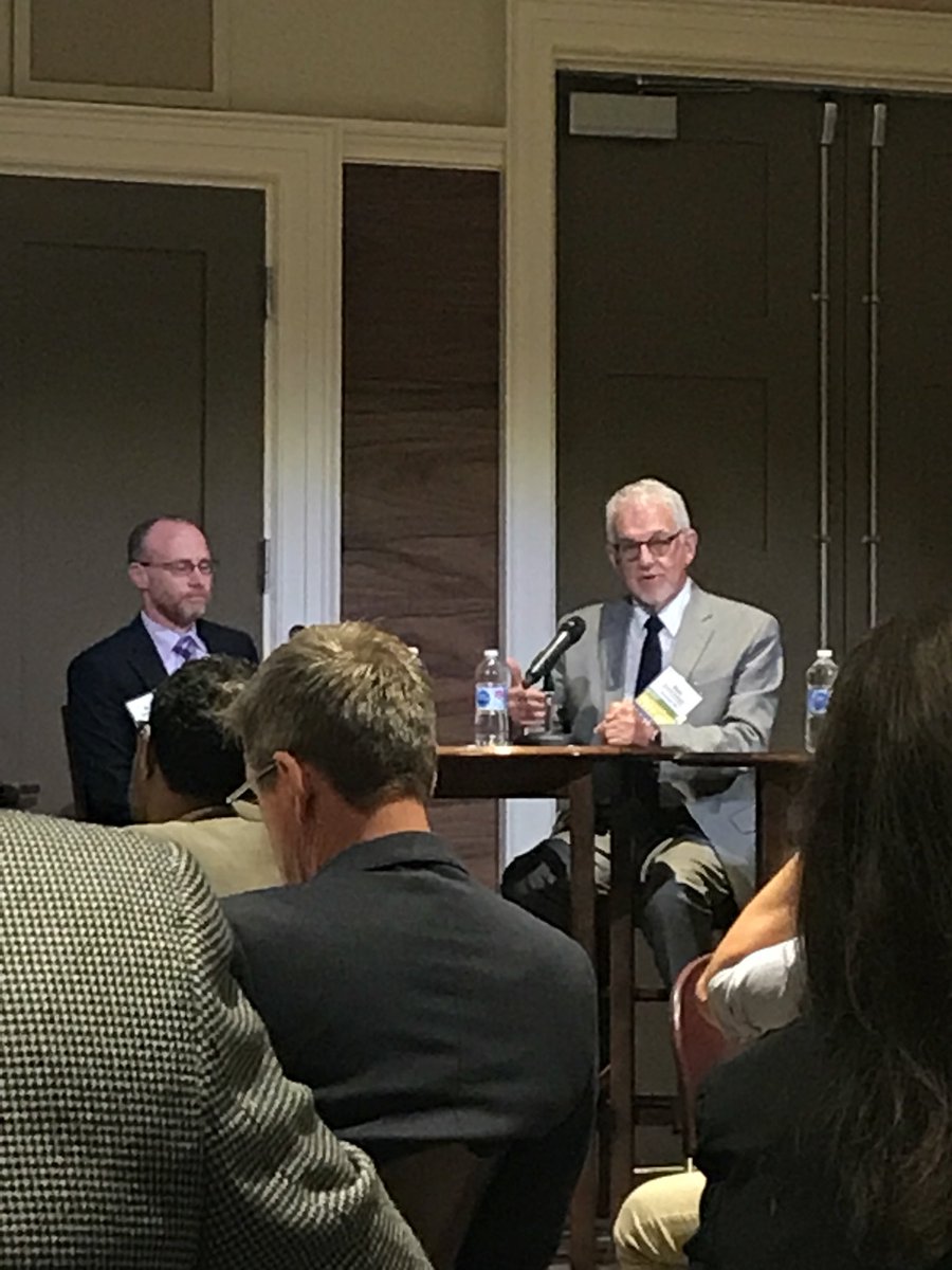 Ron Gobbell and Robert Ramsey reflect on the 20 year growth of MNAA. Ron @GHPEnvArch was instrumental in the new terminal back then. <a href="/ULI_Nashville/">ULI Nashville</a> <a href="/EdmondsEnginee1/">Edmonds Engineering</a> #BNAVision