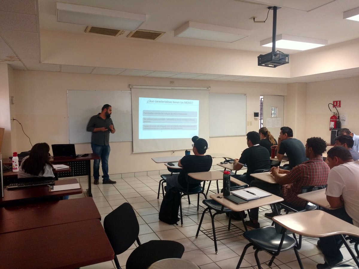 RNanofab's tweet photo. Se llevó a cabo el curso-taller de "Diseño, modelado y fabricación de sistemas micro electro mecánicos" por el M.N. Edgardo León Salguero, en la Universidad de Sonora. https://t.co/TH3H80aF53