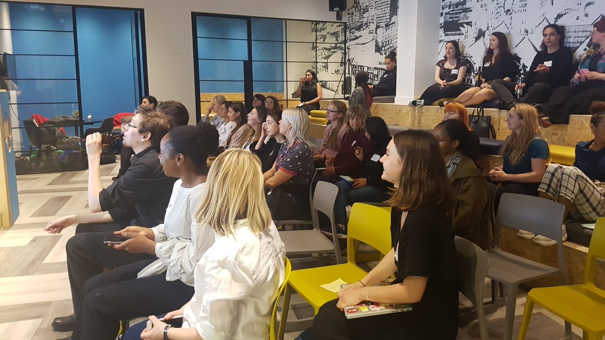 northcoders's tweet photo. It's the first ever Talk and Panel event at @CodeAndStuff_uk! Today's theme? #WhyTech? We'll be hearing from speakers from Jaguar Land Rover, @JoMorfee from @innovateheruk, our very own tutor Izzi and many others! ❤️ #womenintech #nonbinary #codeandstuff https://t.co/SCuyIpFPp1