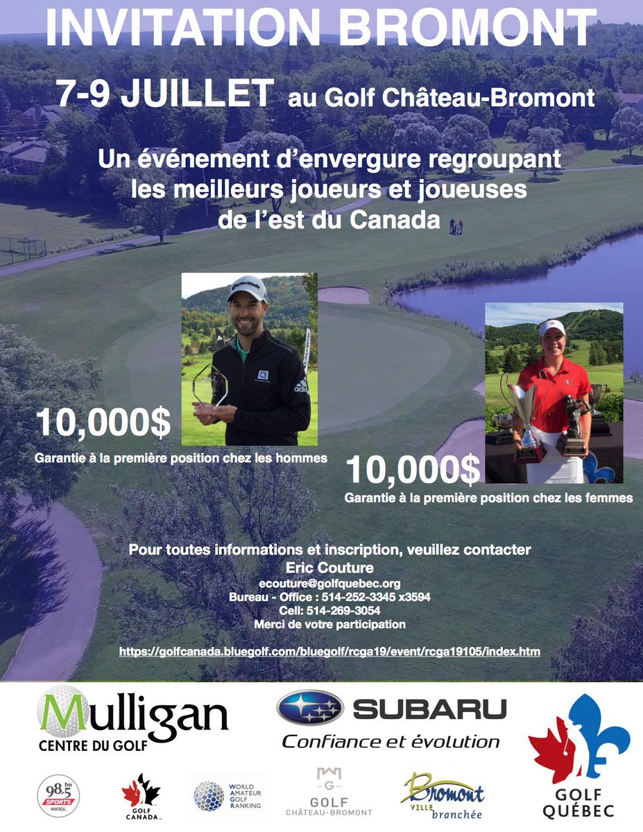 Golf Québec tweet media