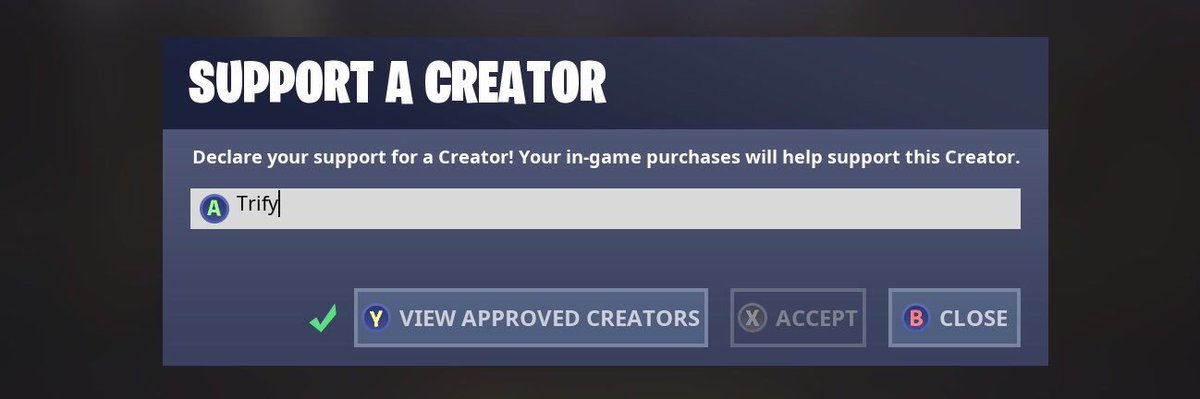 TrifyFPS's tweet image. Make sure to use my Support-a-creator code in the Fortnite item shop! 

Code: Trify