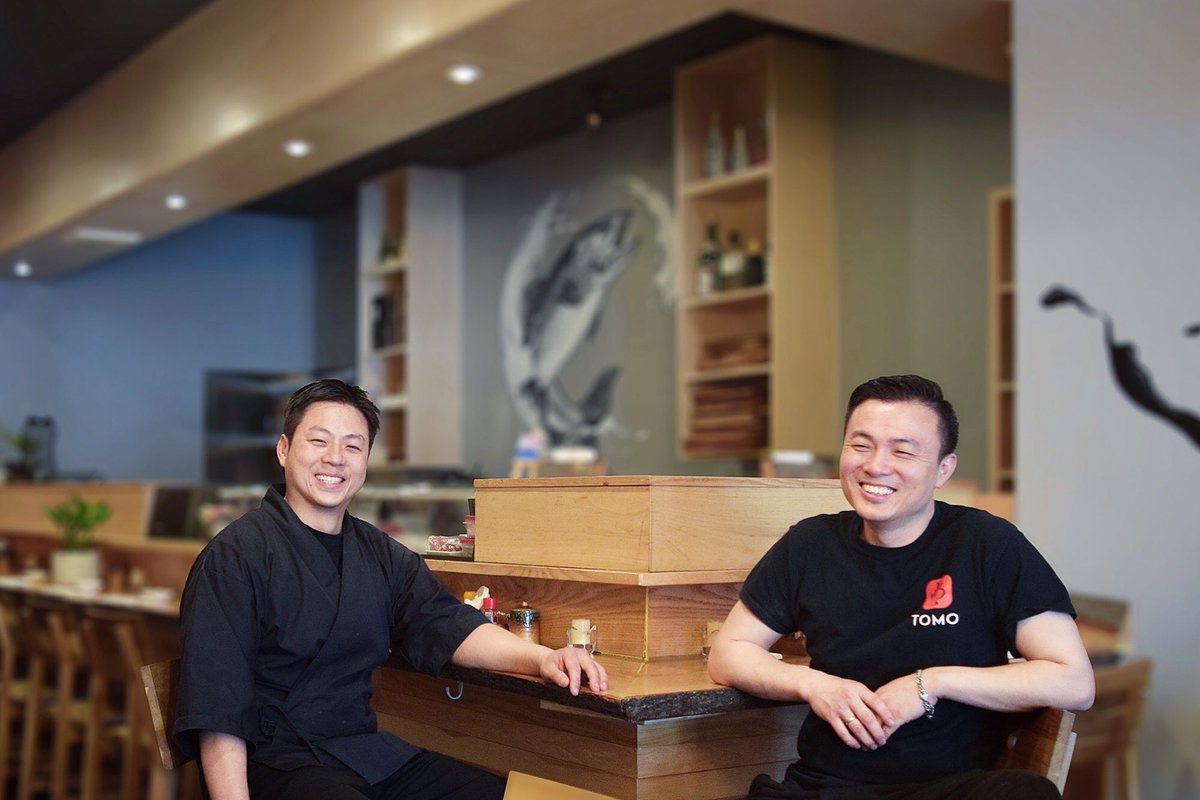 TomoPhilly's tweet photo. One Year! We survived and strive to be better every day! Thank you to all of our customers, staff, neighbors, and partners! #tomophilly #phillyrestaurant #phillysushi #phillyramen https://t.co/2mSvXAH1aB