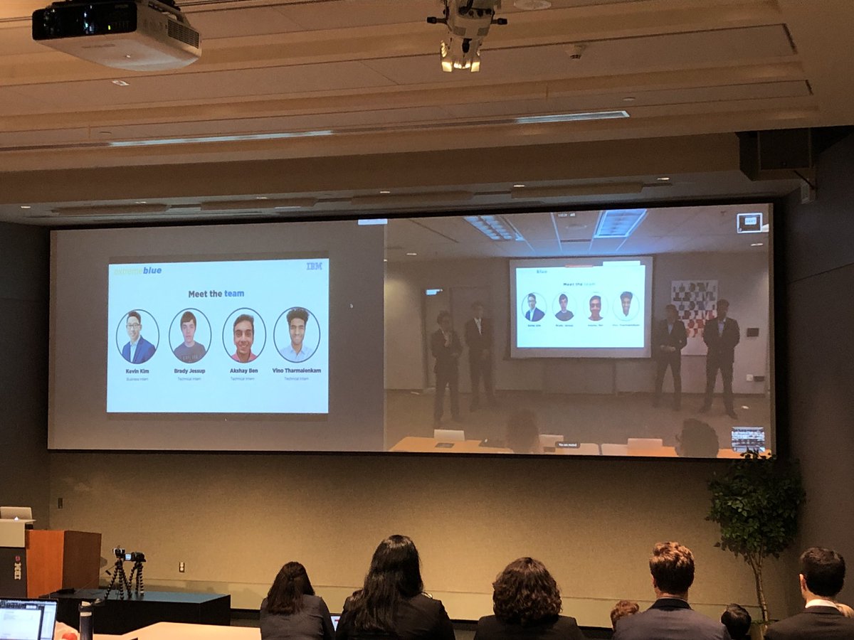 bebnowski_susan's tweet photo. Good luck to all our #ExtremeBlue Interns as they present their ideas to the Dragons today at @IBMCanada ! #dragonsden #ibm #extremebluecanada #tech #interns https://t.co/CJA6SanOFL