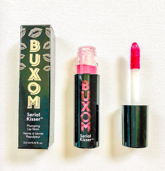 davelackie's tweet photo. Add some glam to your beauty look with today's luxe beauty giveaway: Buxom's Serial Kisser Plumping Lip Stain in the shade "Frenchie" To enter, follow @davelackie &amp; RT https://t.co/fyG1HSCnrq
