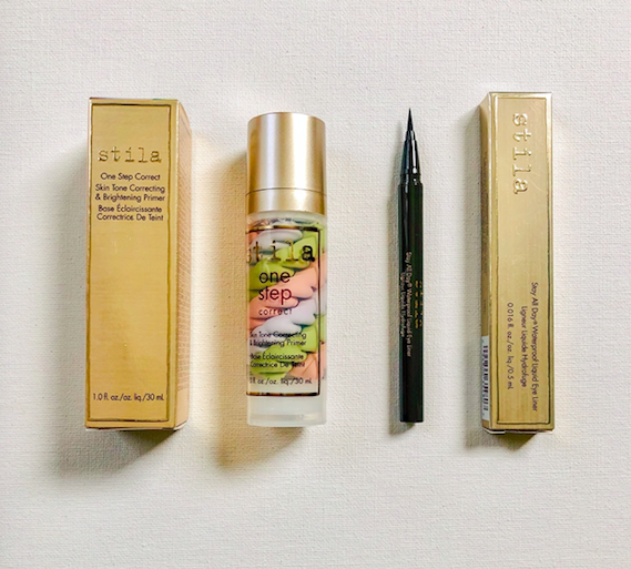 I'm giving away Stila's One Step Correct Skin Tone Correcting & Brightening Primer + Waterproof Liquid Eyeliner in Intense Labradorite! To enter, RT & follow @davelackie