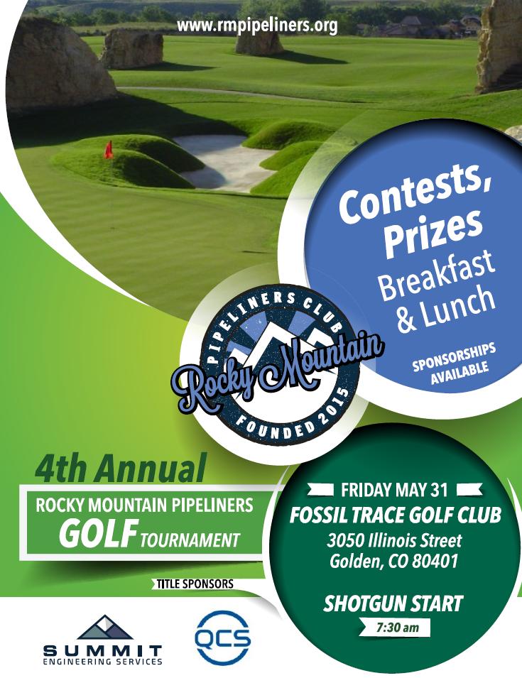 We're looking forward to seeing everyone tomorrow at Fossil Trace for our 4th Annual Golf Tournament! Shotgun start is at 7:30. #RMPipeliners