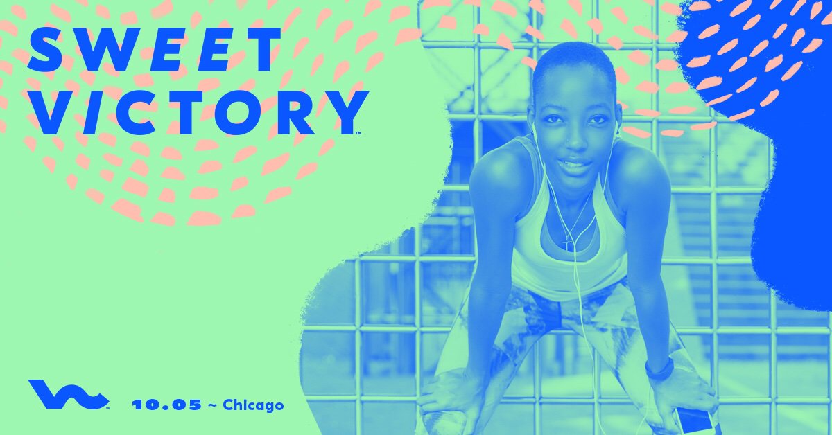 runmfg's tweet photo. 10.05.19 – Chicago, IL. Stay tuned. #sweetvictory #runmfg #runchicago #runsmadehere https://t.co/Z0HPN4p4Me
