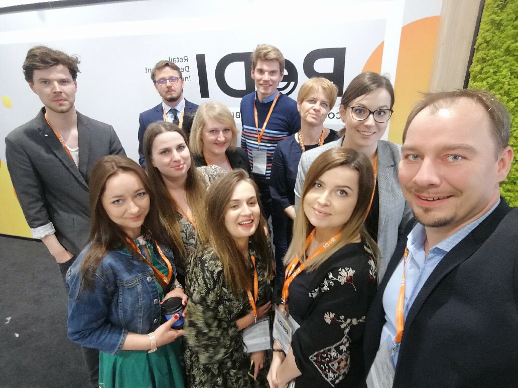 PRCHorg's tweet photo. #ReDI2019 team. Dziękujemy za dwa dni pełne merytorycznych spotkań i prelekcji. Do zobaczenia na #ReDI2020! https://t.co/zuY0fJ6WXQ
