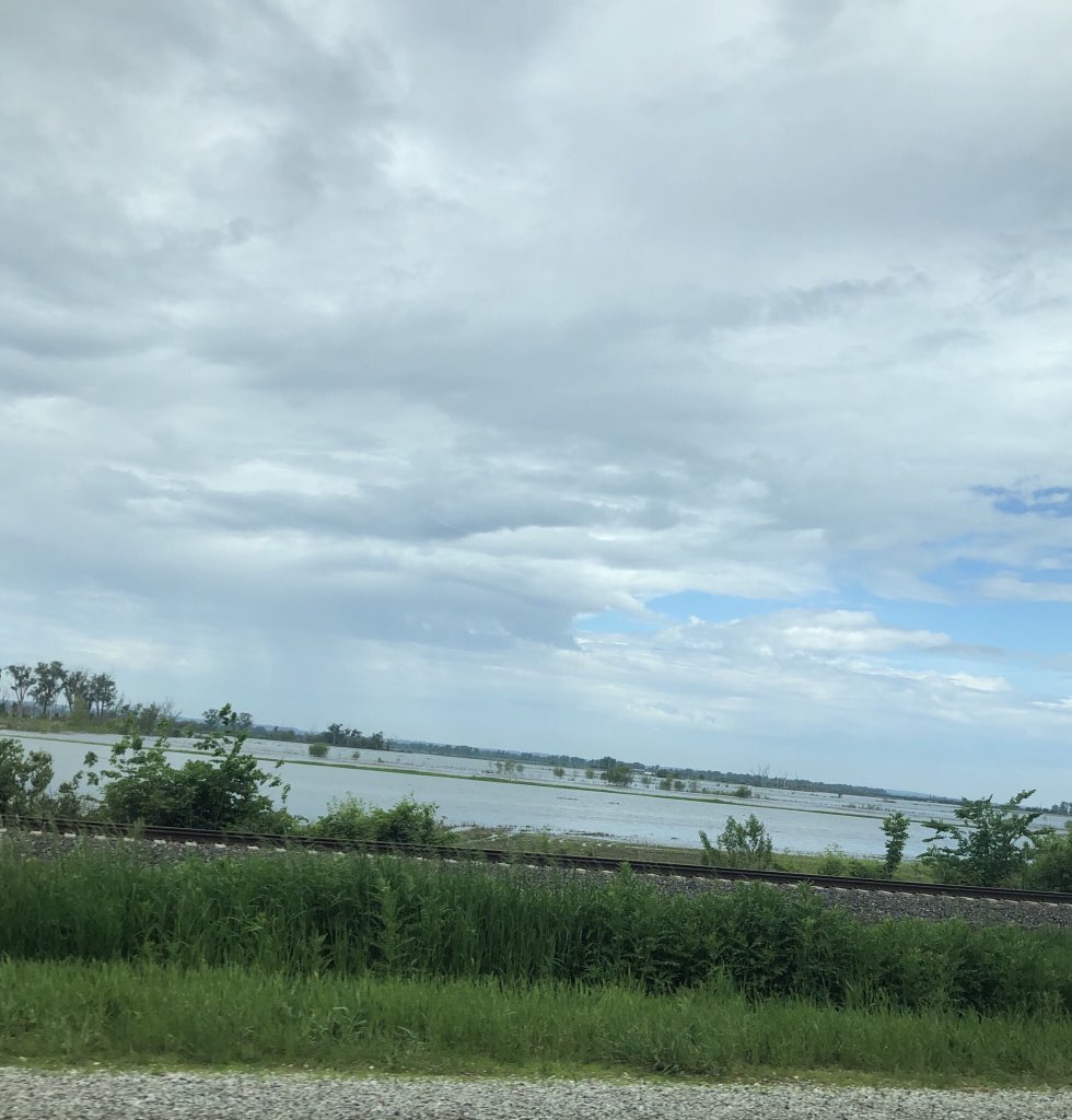 CindyAdamsCSA's tweet photo. Traveling western Iowa and yes there is a lot of water. Interesting travel with I29 closed. Iowa is still beautiful.@iowacpas #iowacpas https://t.co/bz5eO3v2U2