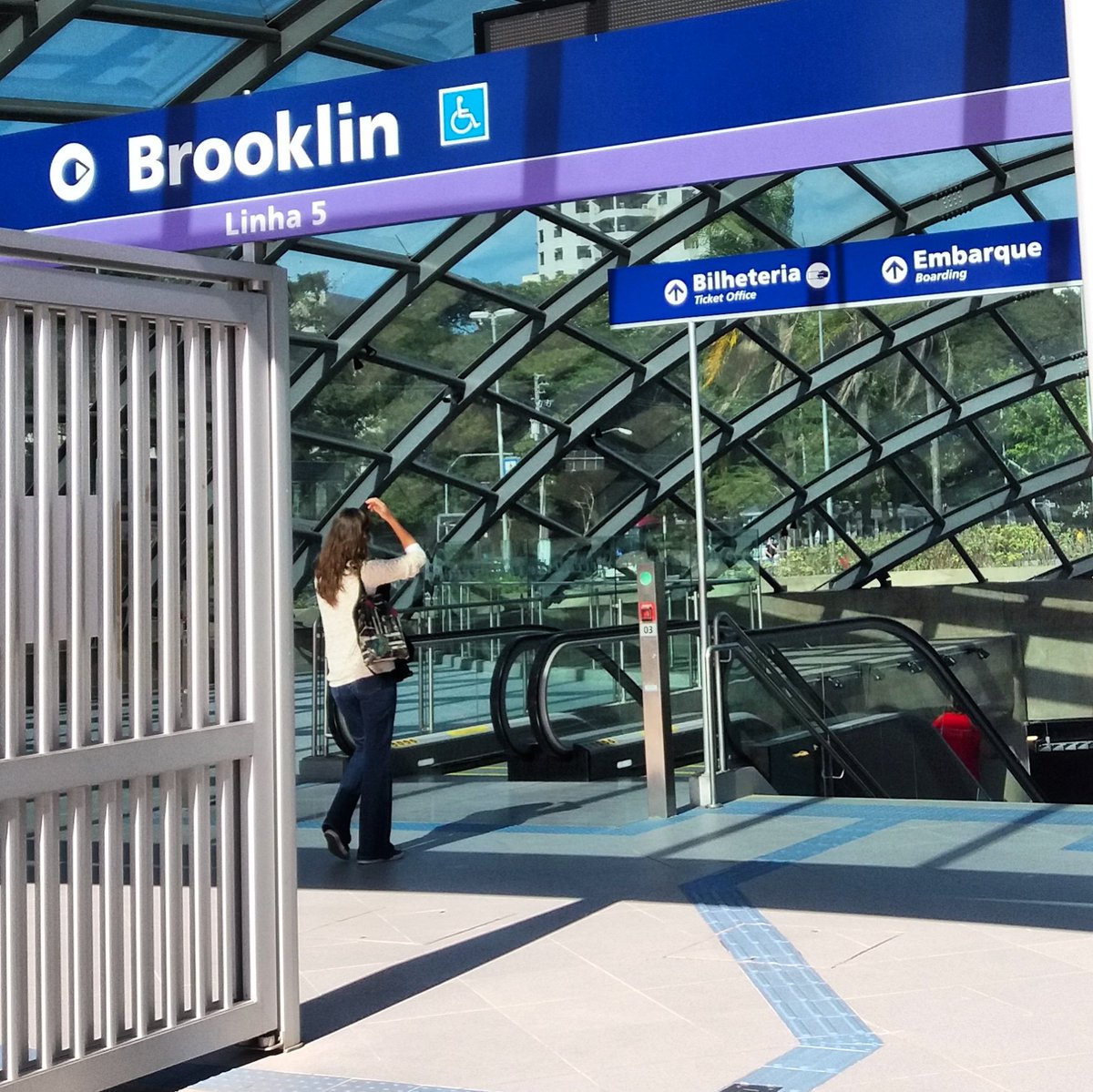 fabiosiebra's tweet photo. Estação Brooklin #metrotododia #MetroSP #Brooklinsp https://t.co/n1GPaPnEeG