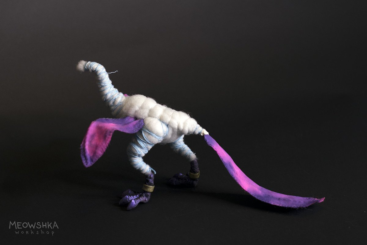 miaushka's tweet photo. Making of Voidtalon of the Dark Star art doll: step by step.

#handmade #artdoll #toy #craft #worldofwarcraft #voidtalon #voidtalonofthedarkstar #wow #warcraft #handcraft #mount #collectiontoys https://t.co/ctbu3G03e3
