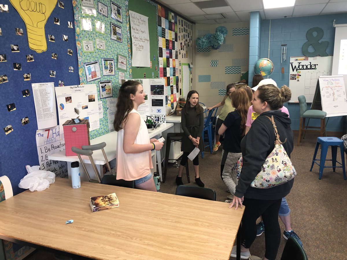 MrSpicerTweets's tweet photo. The #PBL expo was a huge success! Enjoyed seeing these future focused learners in action today! #FutureFocused #MotivatedandSelfDirected #PositiveCommunicator #HeritageLearn #SASCompass https://t.co/NrZkoDcrQ5