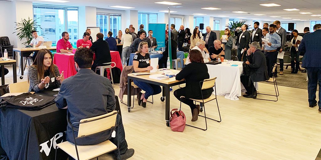 inkling's tweet photo. We hosted an invite-only enterprise sales #recruiting event earlier this week. Reps from @Box, @WeWork, @JoinHandshake, @Paycom, @lob, &amp; others joined us.

A big S/O to everyone that came! As always, we're #hiring: https://t.co/JPyOyGKgNv

#InklingSF https://t.co/dBFlKcyMcM