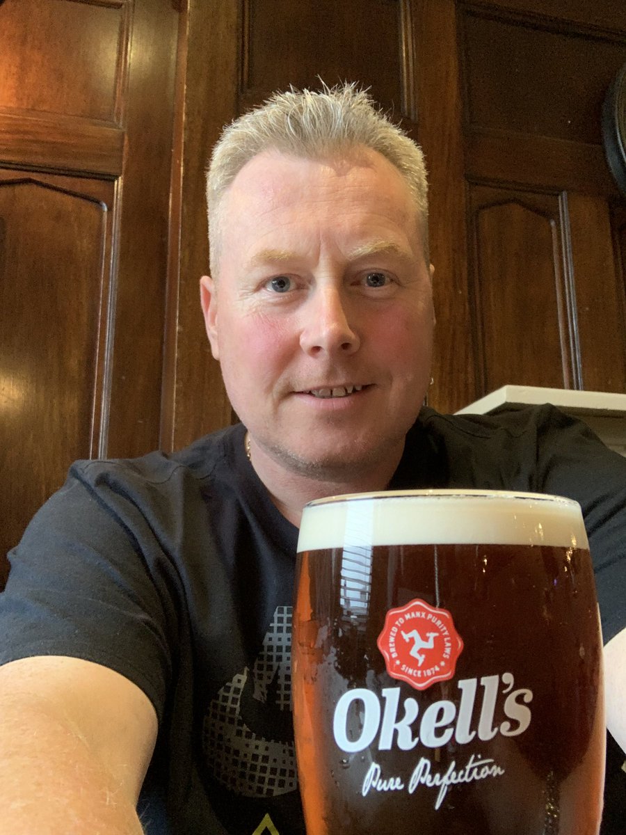 LaugharneJones's tweet photo. Back in the local drinking my favourite beer on the island ๐๐บโค๏ธ
#Okells https://t.co/4E3H6JoNeT
