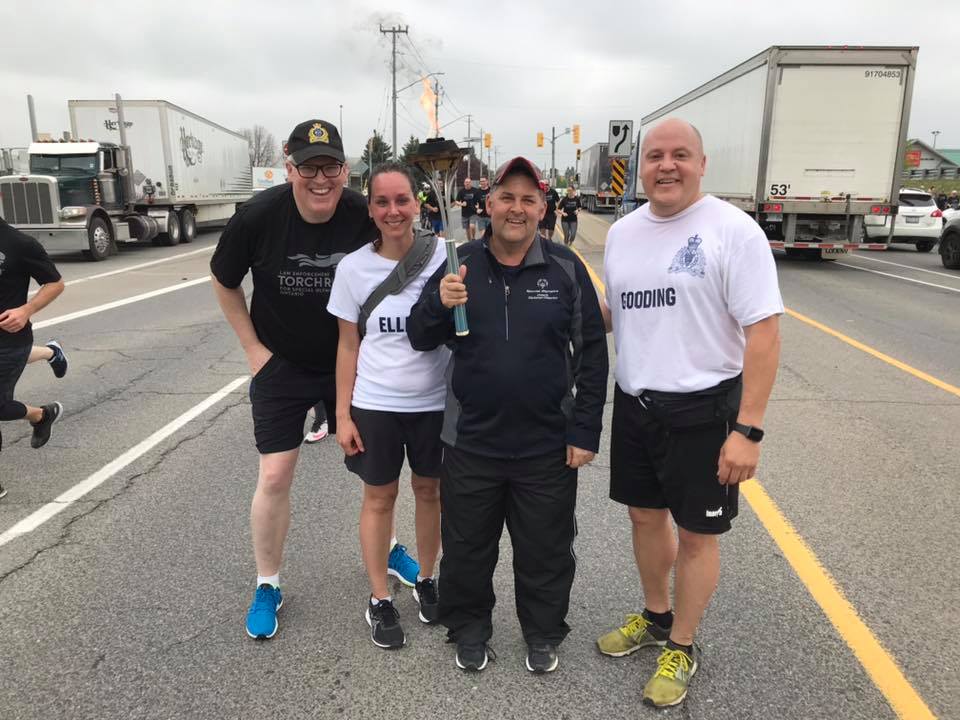 WRPSToday's tweet photo. Thank you to everyone who participated in today's @torchrunontario in support of @SOOntario. By working together, we can help enrich the lives of athletes with physical &amp; intellectual disabilities by providing opportunities for them to participate in their chosen sport. 
#BeBrave https://t.co/ltMfLAgP3R