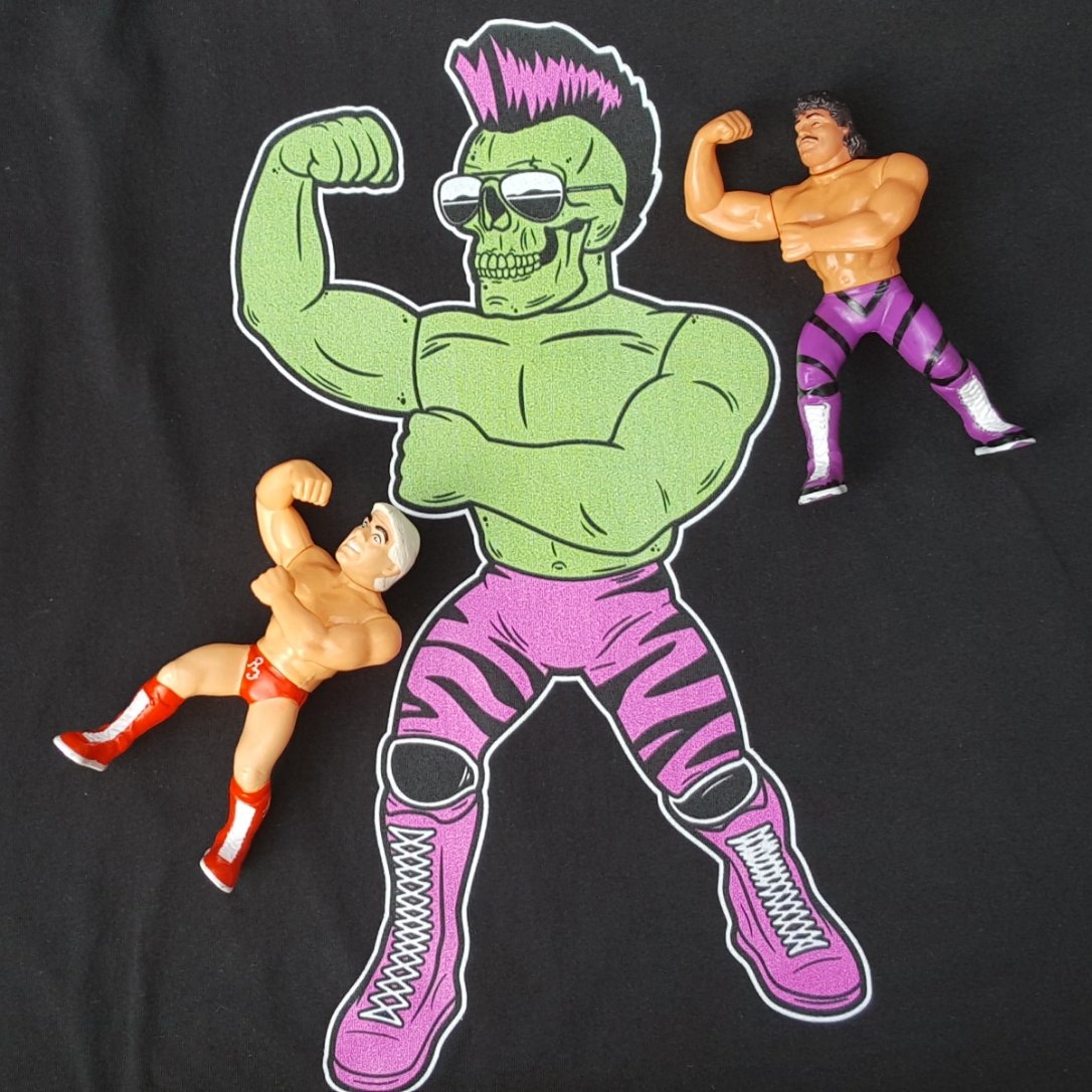 TTDWrestling's tweet photo. So my all new BONE HAWK (chase version) tee arrived today... happy with how this turned out! Link in my bio if you want one! ☠ Printed in both the US and Europe for quick shipping! #TheDeadFed #DeadFed #BoneHawk #new #ttdwrestling #wwehasbro #wwfhasbro https://t.co/qTkOjwXX1H