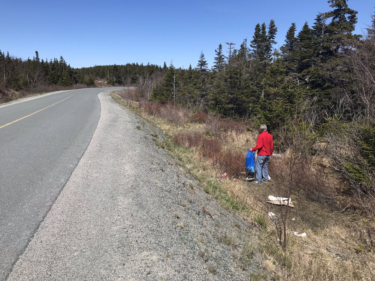 This gentleman says his elders would roll in their grave if they ever saw how much litter is discarded on the side of our roads. Whether you are passing through or not, we need to respect our communities. Nobody wants to pick up your garbage. #StopLittering #nltraffic