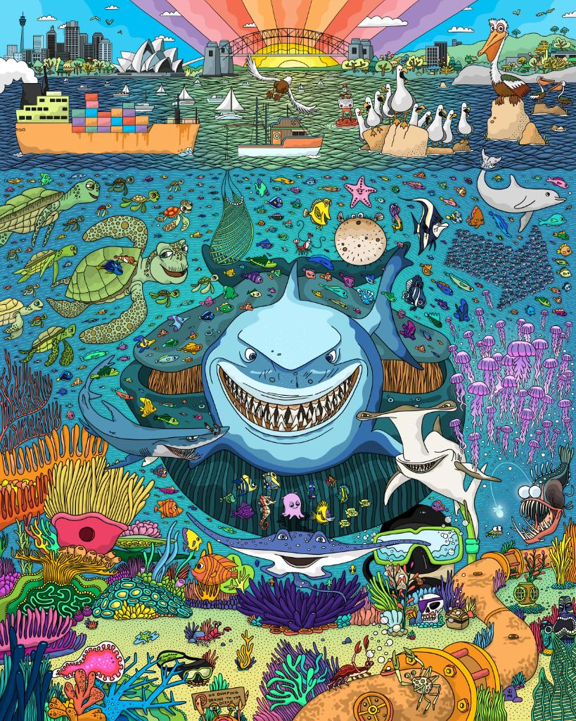 Rip it, roll it, punch it, and celebrate it, dude! Finding Nemo surfed ...