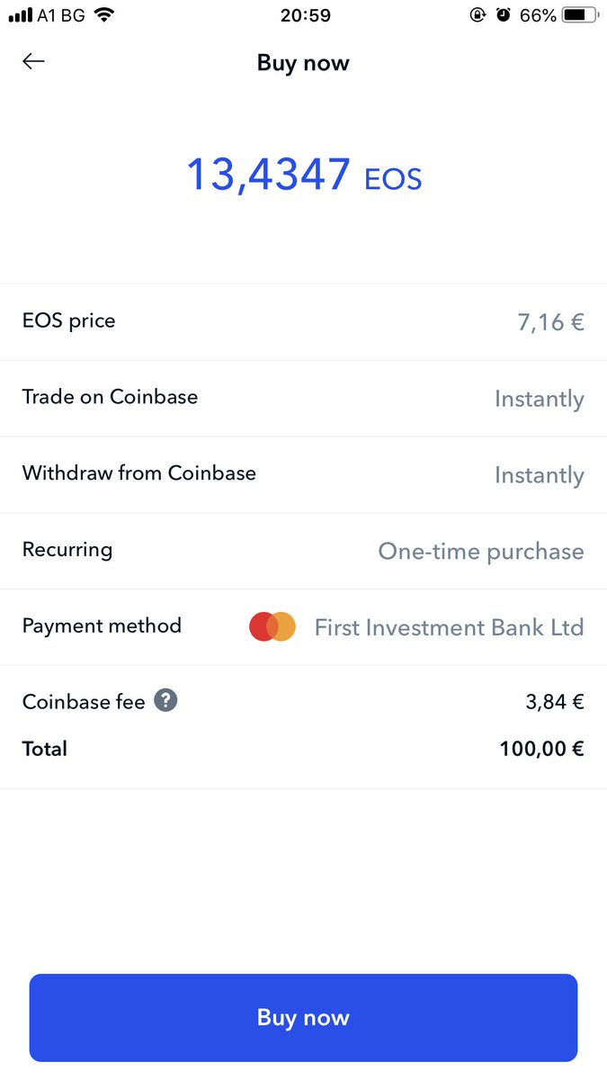eosbulgaria's tweet image. #EOS is now available for trading on @Coinbase. An important milestone for the adoption of the network. #GoEOS @go_eos @EverythingEOSio @BrendanBlumer @bytemaster7