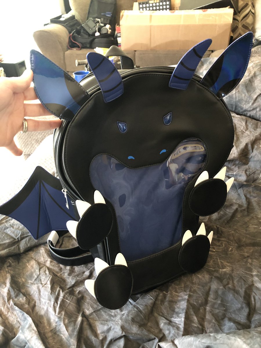 ItaMals's tweet photo. Better pictures soon.. but new design what’s this? Meet Saphira the Dragon! We will have, 4, that’s right only 4 going up in the shop today! The rest will be available in 1-2 months. Be one of the first and watch for the announcements! Featuring iridescent blues! https://t.co/MwbmKrJSpb